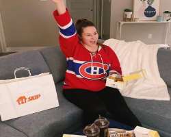 Her popularity has earned her a number of brand endorsement including Attitude Fraiche, Skip the dishes.